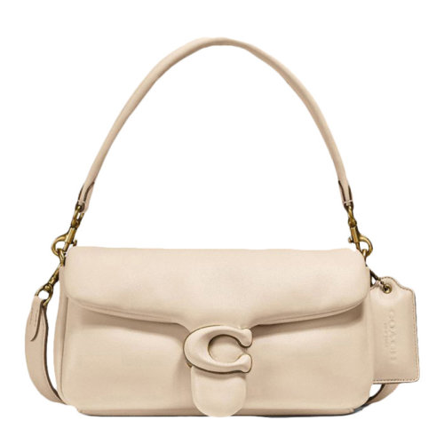 COACH/蔻驰(专柜） 女士象牙白皮革手提包 C0772B4IY