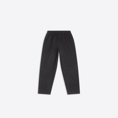  BALENCIAGA巴黎世家 22年春夏 男士 休闲裤 Mens Baggy Jogging Pants in Black 698578TMVI711