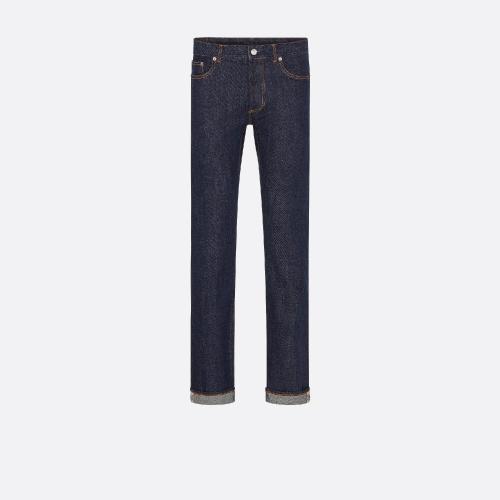  DIOR迪奥 22年秋冬 男士 牛仔裤 Jean slim*w* a selvedge DIOR 193D001AY978_C540 预定商品1-3周发货