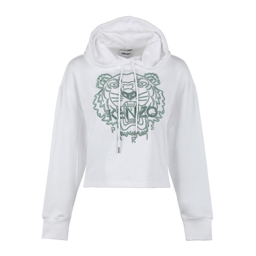 KENZO/高田贤三刺绣大虎头女士连帽套头卫衣女卫衣FB62SW6604