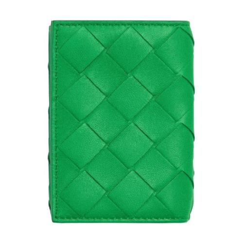 BV葆蝶家 22年秋冬 女士 钱包 PORTEFEUILLE a TROIS VOLETS 666944VCPP33722 预定商品1-3周发货