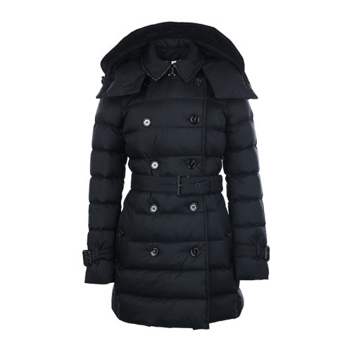 BURBERRY/博柏利21新品可拆式连帽羽绒外套女士羽绒服8045021
