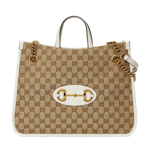 GUCCI/古驰 女包 马衔扣中号手提包斜挎包621144 GY5OG 9761
