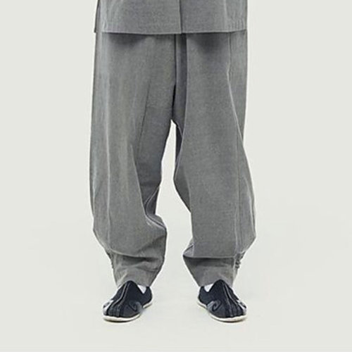 JLMT/净莲满堂  方便免裆裤  墨染棉 男唐装