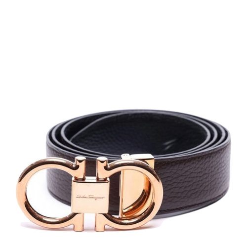 Salvatore Ferragamo/菲拉格慕  男士牛皮板扣式双面皮带腰带皮带 67-9938多色可选