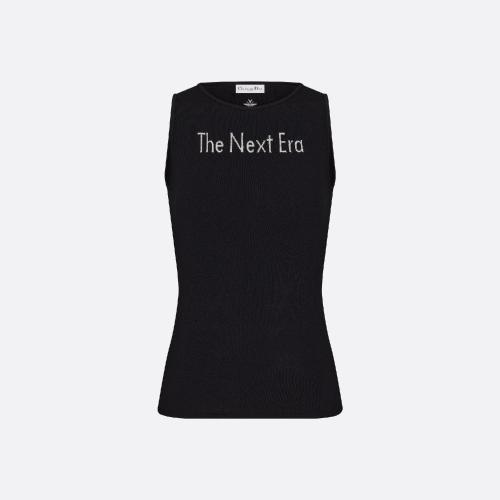  DIOR迪奥 22年秋冬 女士 背心 背心 254T42AM834_X9000