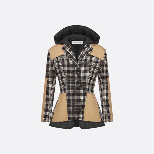  DIOR迪奥 22年秋冬 女士 夹克 Veste 2-en-1 257V36A1244_X9950