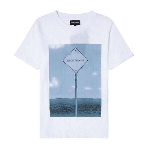 Emporio Armani/安普里奥阿玛尼 白色 女士短袖T恤 3K2T8A-2J53Z-0100