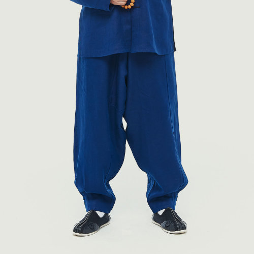 JLMT/净莲满堂  方便免裆裤 厚亚麻 男唐装