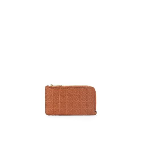  LOEWE罗意威 22年秋冬 女士 卡包 Repeat coin cardholder in embossed calfskin C499Z40X04-2