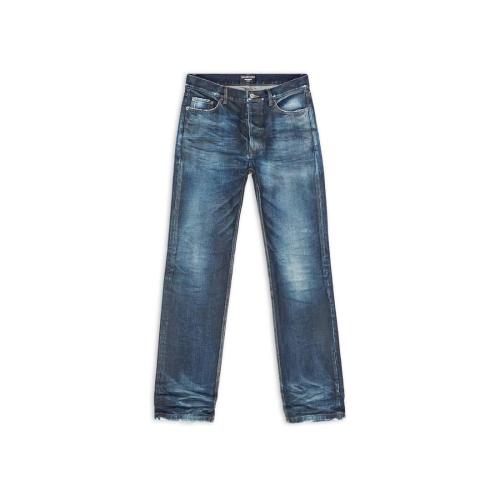  BALENCIAGA巴黎世家 22年秋冬 男士 牛仔裤 NORMAL FIT TROUSERS 681707TDW144443