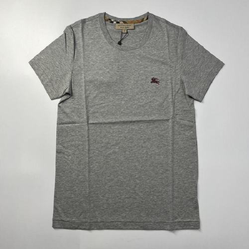  BURBERRY/博柏利 男士灰色棉质短袖T恤 80277411
