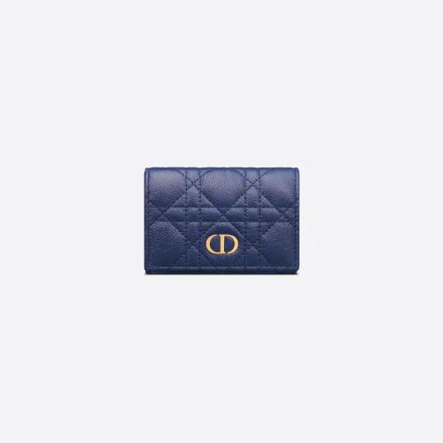  DIOR迪奥 22年秋冬 女士 钱包 Portefeuille XS Dior Caro S5132UWHC_M14Z