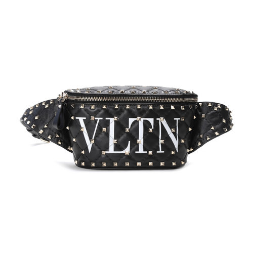 Valentino/华伦天奴  女包女士皮革时尚百搭铆钉装饰品牌LOGO斜挎包  RW2B0B46XQC 0VP