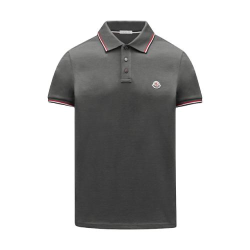  MONCLER蒙可蒙克莱 22年秋冬 男士 短袖Polo Polo with tricolour detail G*w*20918A000108455 预定商品1-3周发货