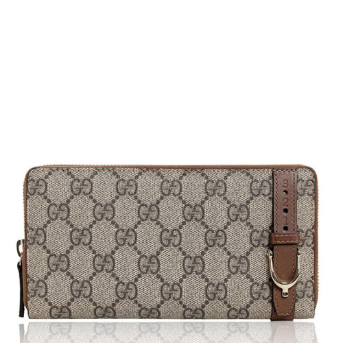 GUCCI 古驰 女士PVClogo长款钱包 309758 KHN6G 8871