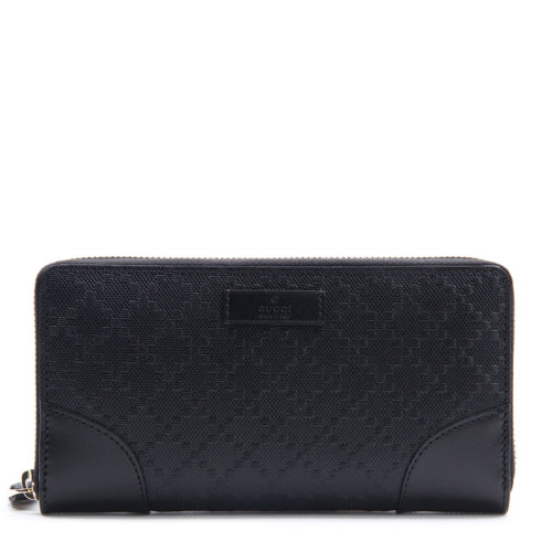 Gucci 古驰 女士时尚LOGO压花卡包 长款钱包女包