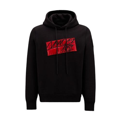  MONCLER蒙可蒙克莱 22年秋冬 男士 长袖T恤 Logo Hoodie H20928G00012809KX999