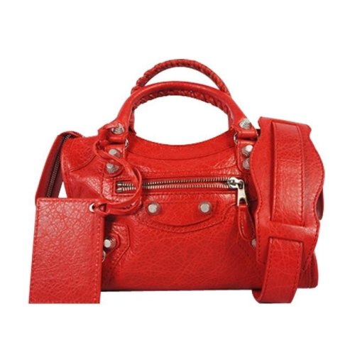  Balenciaga/巴黎世家 女士蓝色皮革单肩手提包 309544-D94JG-1365