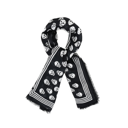 Alexander McQueen/亚历山大麦昆  女士莫代尔纤维围巾 590934 3418Q