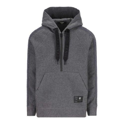  FENDI/芬迪 男士深灰色棉质卫衣 FAF639AGJP F1ES9 PLFSX