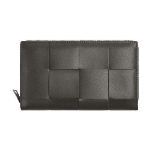  BV葆蝶家 22年秋冬 男士 钱包 PORTEFEUILLE a FERMETURE ZIPPéE 649607VBWD21470 预定商品1-3周发货