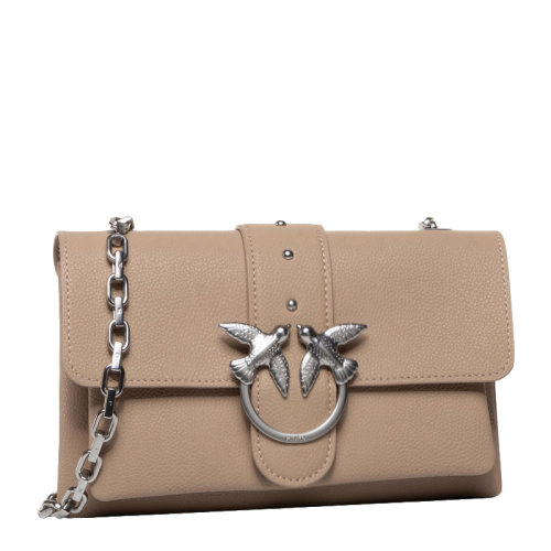 Pinko/品高LOVE系列 女士迷你铆钉装饰链条包单肩包斜挎包飞鸟燕子包女包 1P21M2多色可选