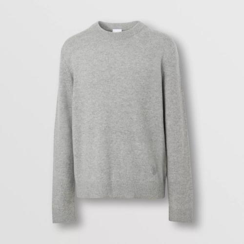  BURBERRY 22年秋冬 男士 专属标识装饰羊绒针织衫 80587321