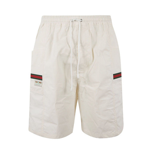 GUCCI/古驰  男性 时尚简约 白色棉质  男士短裤 604172 XDAX3 9061