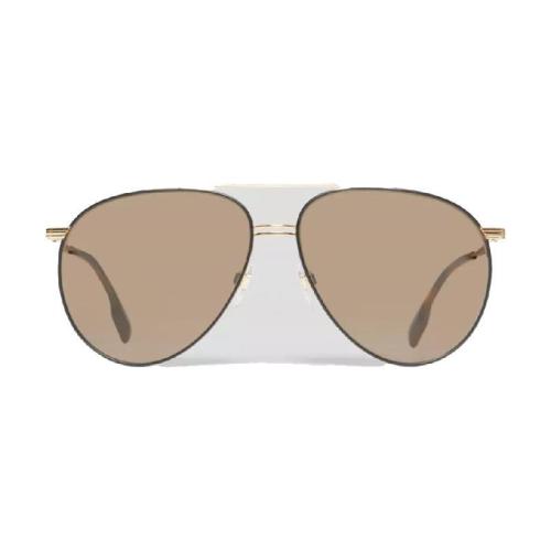  BURBERRY 22年秋冬 男士 横梁装饰飞行员太阳眼镜 40806621