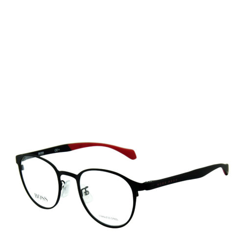 HUGO BOSS/雨果博斯 时尚 复古 圆框 女士 光学镜架 黑色 近视 眼镜框 眼镜架 BOSS 1101/F 50mm