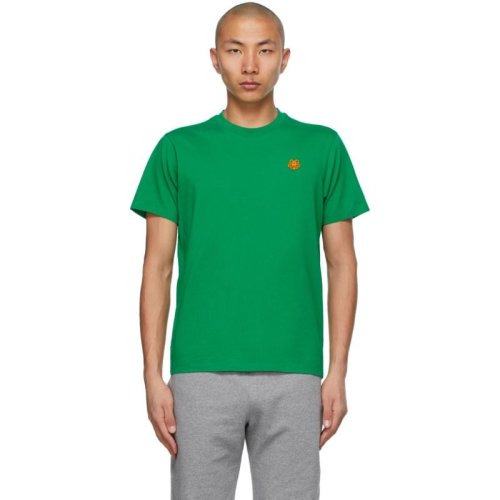  KENZO/高田贤三 男士绿色棉质短袖T恤 FB55TS0034SA 15 PLFSX