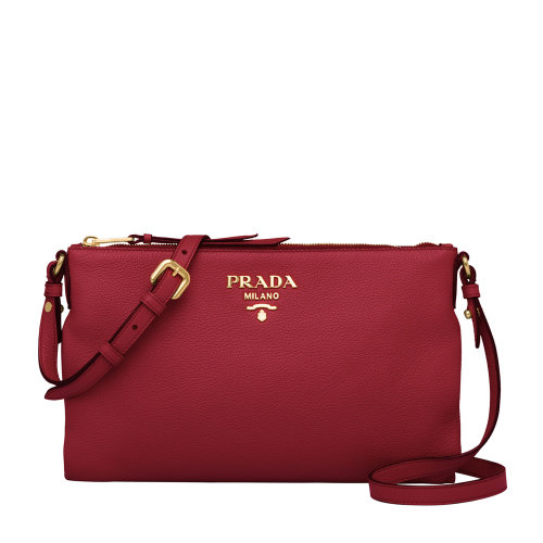 PRADA/普拉达 女士皮革斜挎包 1BH050_2BBE_V_NOM
