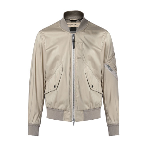 BURBERRY/博柏利 男士夹克 棉质立领卡其色男士夹克男士外套男装40557581