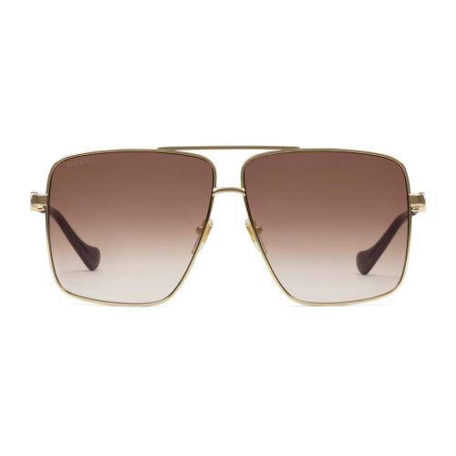  GUCCI古驰 22年秋冬 女士 飞行员太阳眼镜 691300 I3331 8023