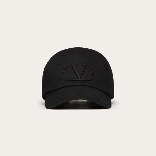  VALENTINO华伦天奴 22年春夏 男士 帽子 Casquette VLogo Signature 1Y2HDA10BDL0NO