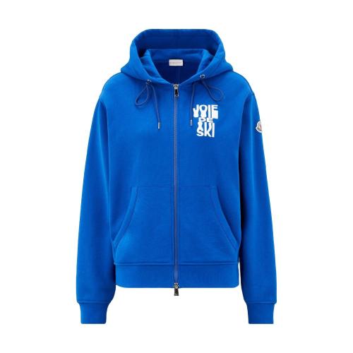 MONCLER蒙可蒙克莱 22年秋冬 女士 卫衣 Printed Motif Hoodie H20938G00032809KX76J