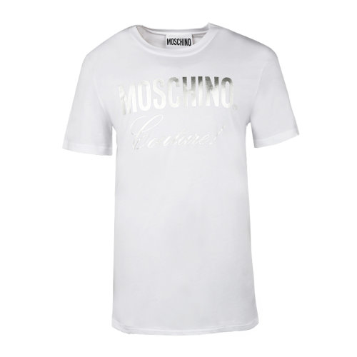 MOSCHINO/莫斯奇诺男装字母Logo印花T恤男士短袖T恤A071520401