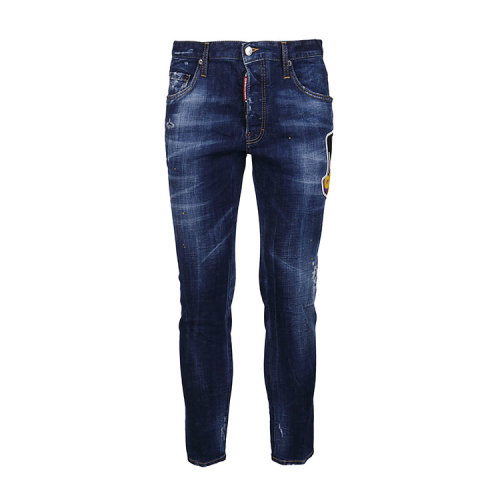 Dsquared2/D二次方 春夏 百搭 男性 蓝色 男士牛仔裤 S79LA0018S30342470