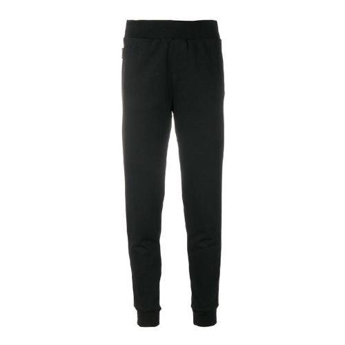 Moncler/蒙克莱 女士黑色棉质休闲裤 8773700 809AB 999