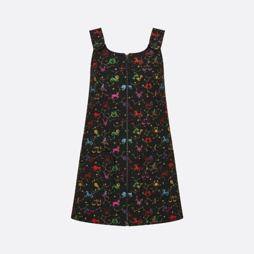  DIOR迪奥 22年秋冬 女士 连衣裙 短款拉链连衣裙 241R07A7203_X9729