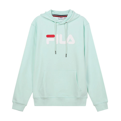 FILA/斐乐 男女通用款棉质加绒款连帽长袖卫衣运动衫 681090