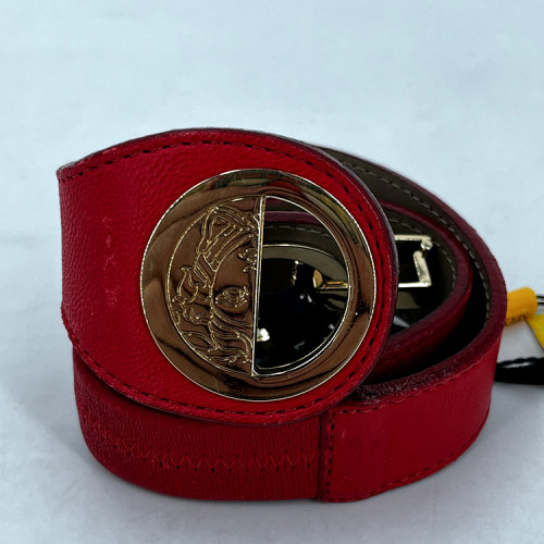 VERSACE/范思哲 红色腰带（瑕疵折扣）