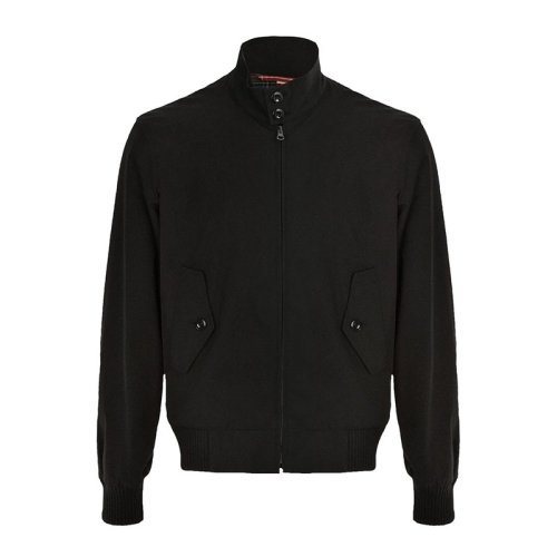 Burberry/博柏利  男装 服装 男士黑色纯棉修身轻薄短款外套 男士夹克外套