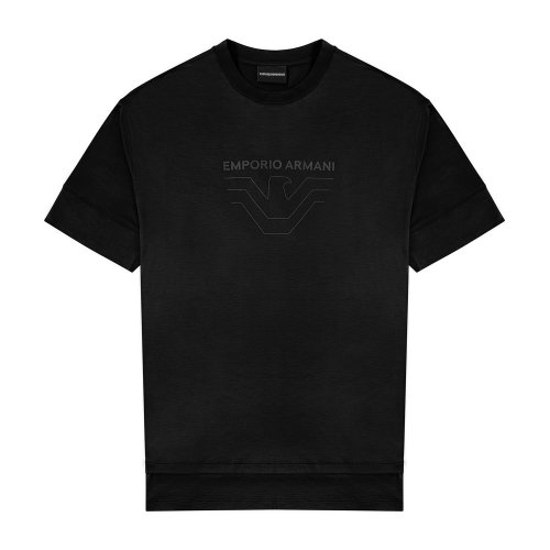 Emporio Armani/安普里奥阿玛尼 黑色 男士短袖T恤 3K1TF8-1JUVZ-0999