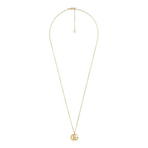 GUCCI古驰 22年秋冬 女士 双G黄金项链? 502088 J8500 8000