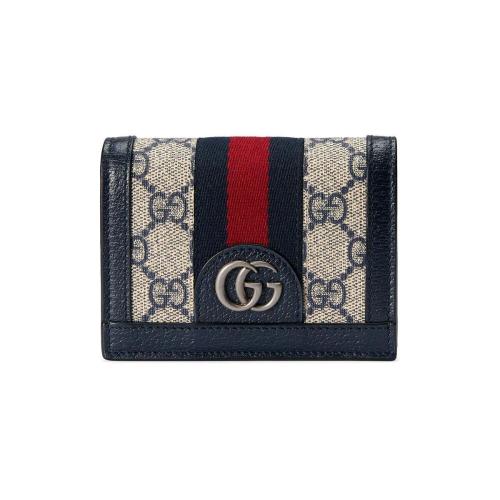  GUCCI古驰 22年秋冬 女士 Ophidia系列GG卡包 523155 96IWN 4076