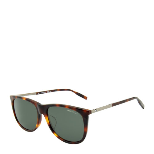 MontBlanc/万宝龙 简约 休闲 方形 板材 全框 男女款 太阳镜 多色可选 墨镜 眼镜 MB0019SA 56mm