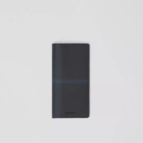  BURBERRY 22年秋冬 男士 格纹长款钱夹 80613381