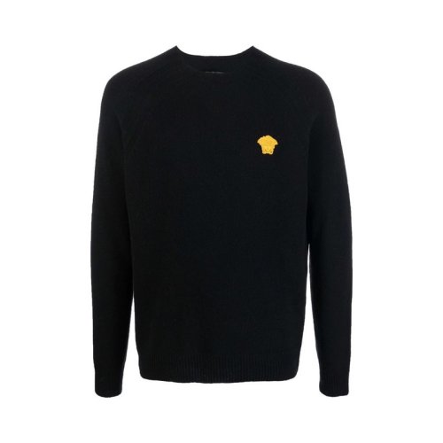  VERSACE/范思哲 男士黑色粘胶纤维针织衫/毛衣 1003702 1A02749 1B000 PLFSX